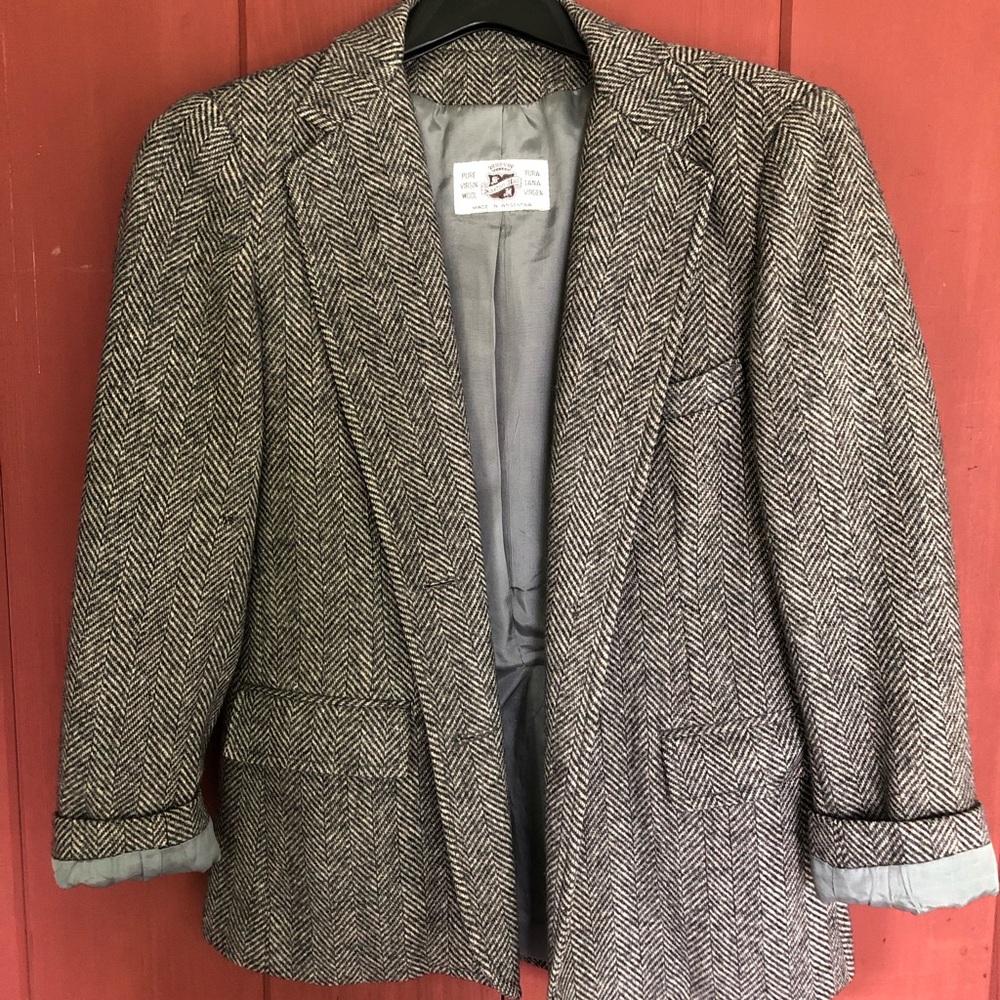 Vintage, wool blazer
